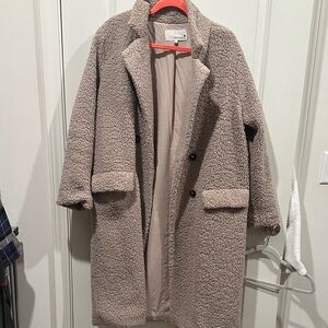 Newbury Kustom Beige Teddy Jacket